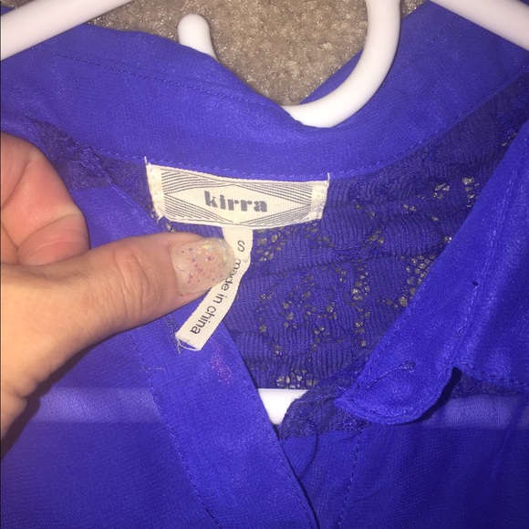 Kirra size Small women’s mesh and lace blouse - Picture 6 of 6